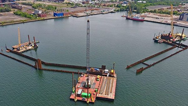 High Strength Steel Sheet Piles - U and Z type